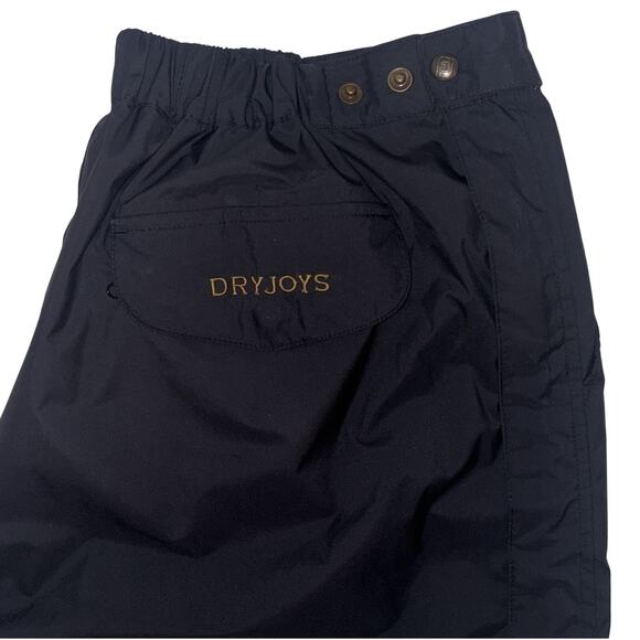 Footjoy FJ Men's Dryjoys Rain Pant Black XL Waterproof Pockets DWR Finish Golf - Picture 8 of 11